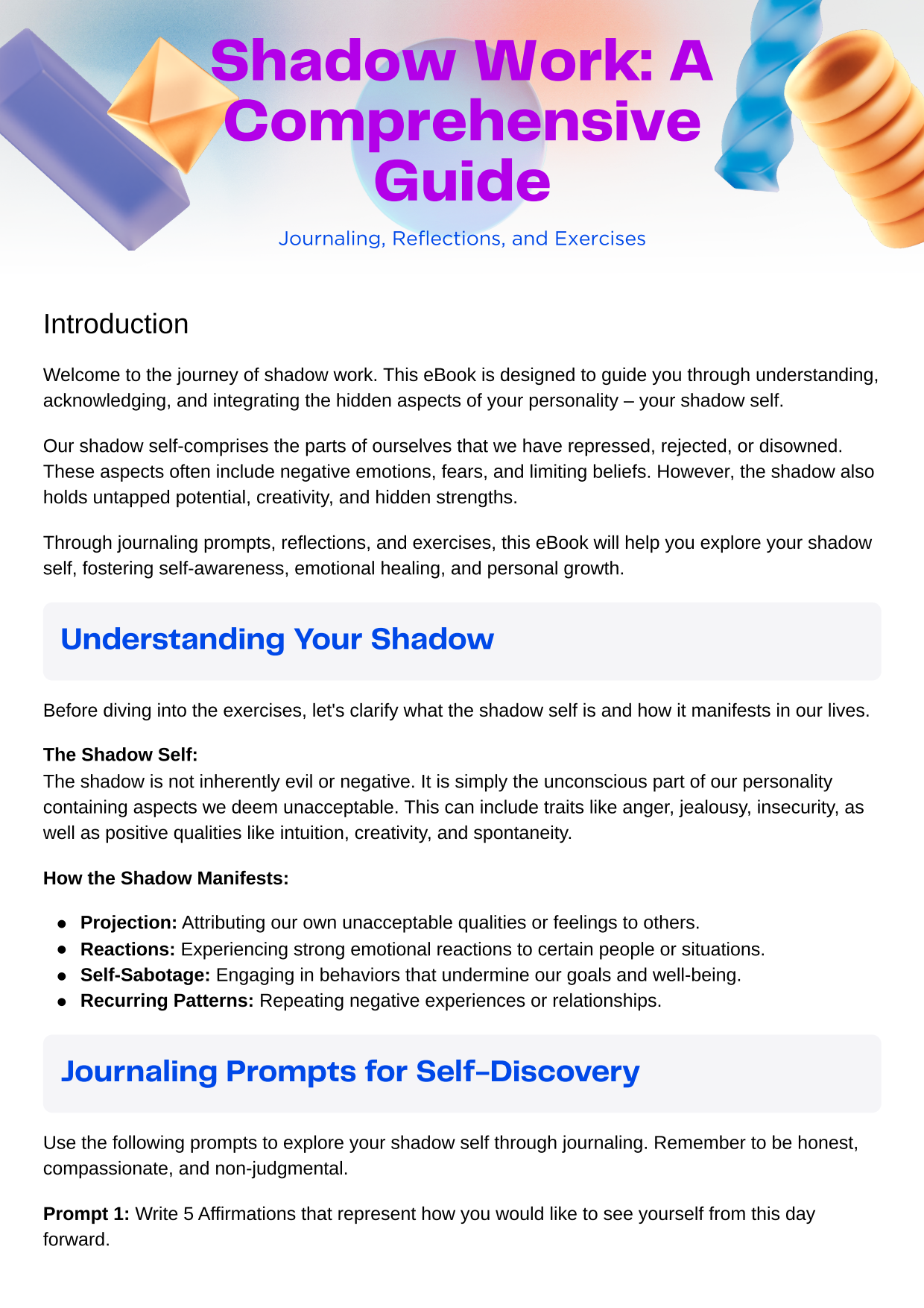 Shadow work for beginners